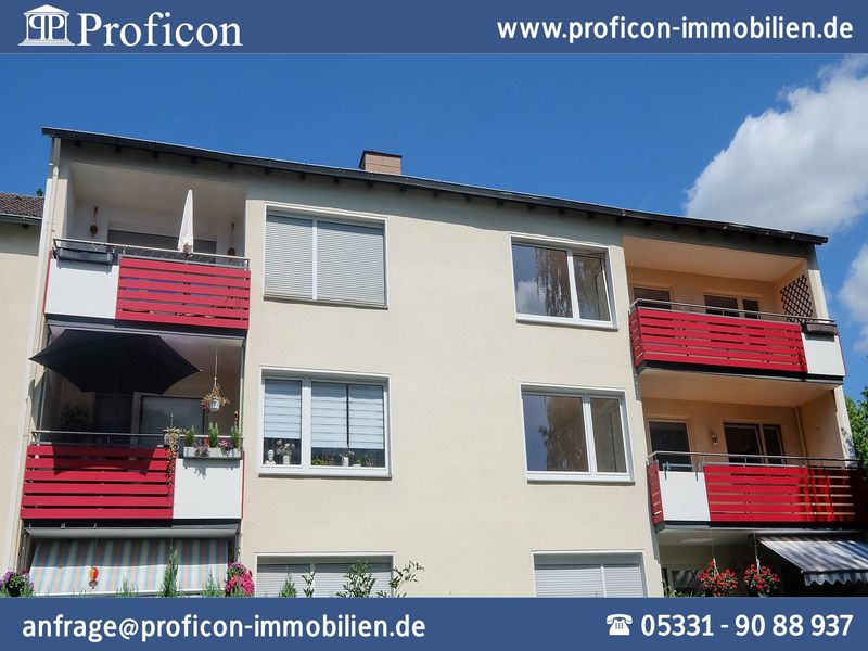 Platz für Ihre Zukunft : 4-Zimmer-Wohnung mit Wannenbad, Gäste-WC u. Loggia in WF-Linden zu kaufen!